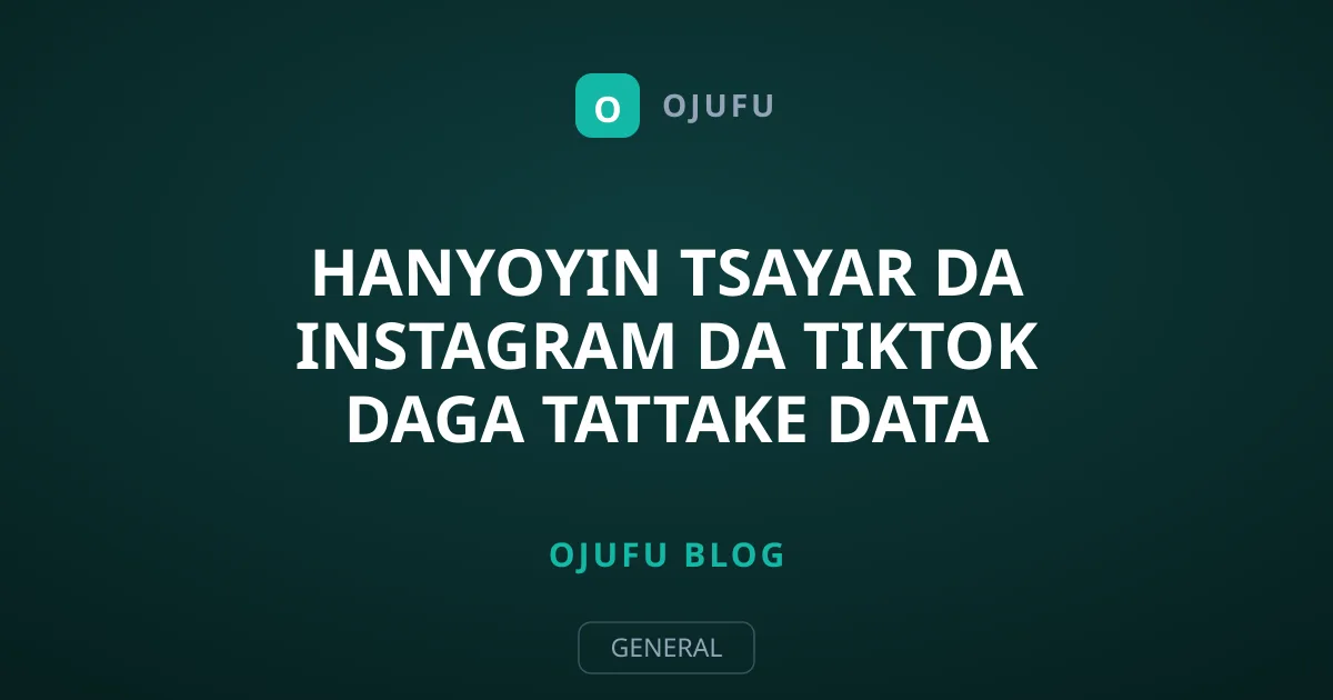 Hanyoyin Tsayar Da Instagram Da TikTok Daga Tattake Data