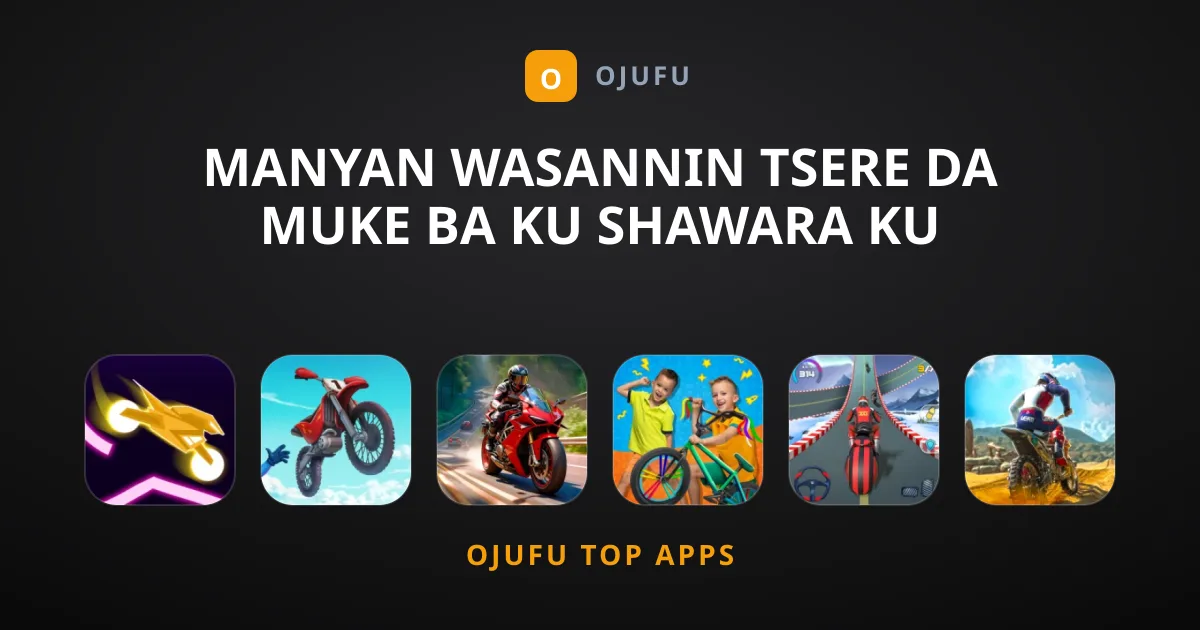 Manyan Wasannin Tsere Da Muke Ba Ku Shawara Ku Gwada Yanzu